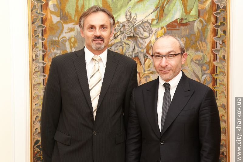 Геннадій Кернес зустрівся з послом Чеської Республіки в Україні