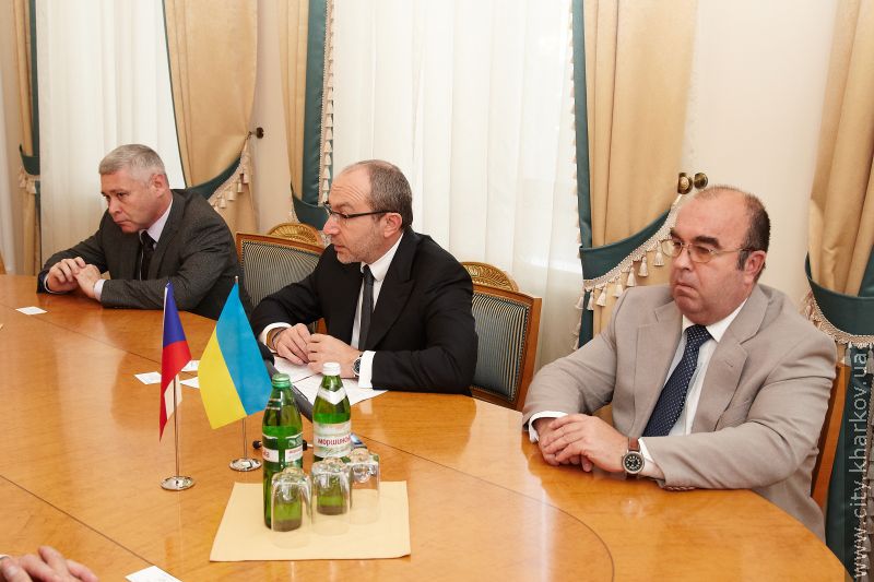 Геннадій Кернес зустрівся з послом Чеської Республіки в Україні