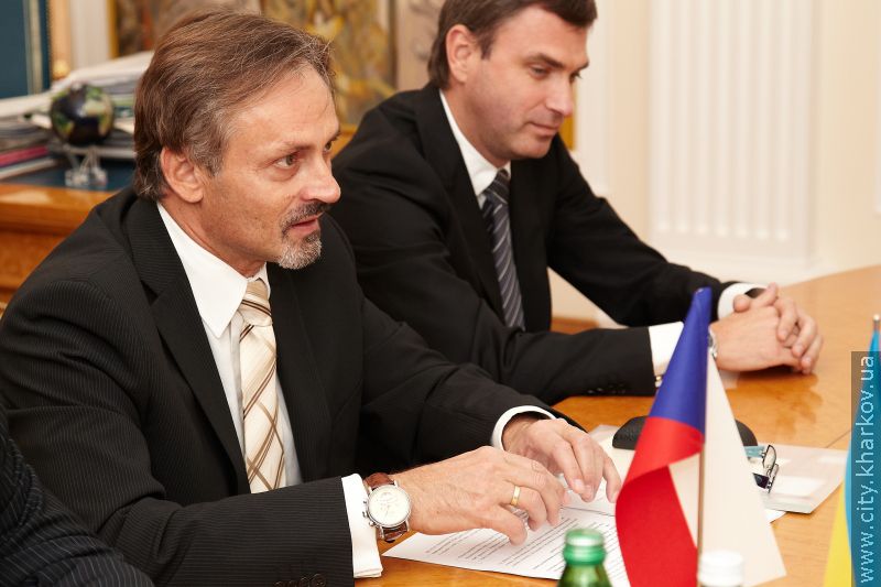 Геннадій Кернес зустрівся з послом Чеської Республіки в Україні