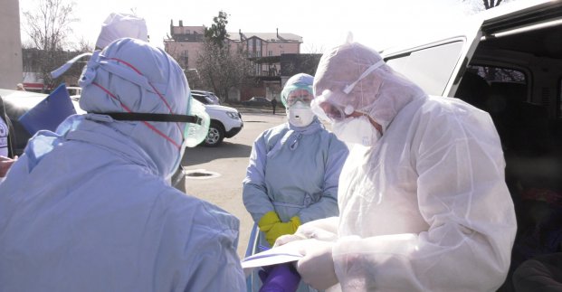У Харкові провели навчання на випадок виникнення коронавіруса