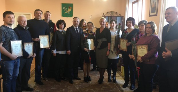 В Основ'янському районі привітали працівників сфери ЖКГ