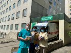 Батьківська рада передала лікарням захисні маски