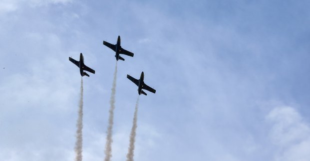 Над Харковом відбулося святкове авіашоу