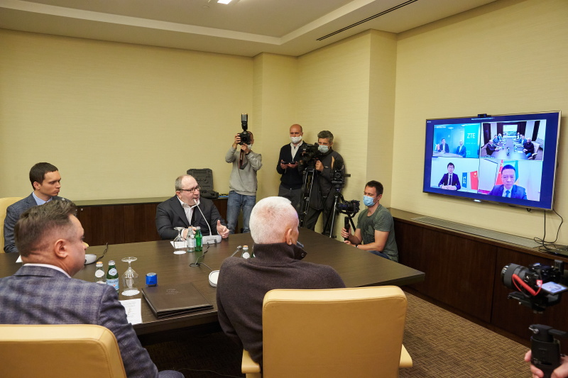 Китайська компанія «ZTE» візьме участь у розвитку «Екополіса ХТЗ»