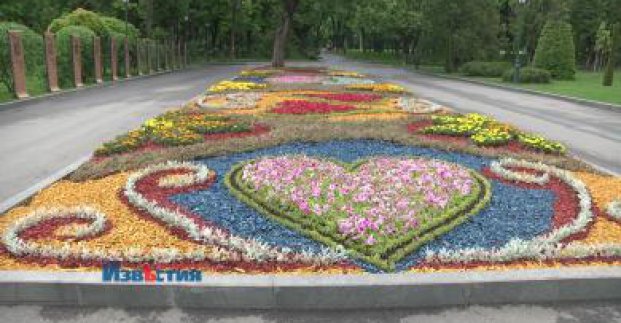 У саду Шевченка комунальники створюють нові клумби