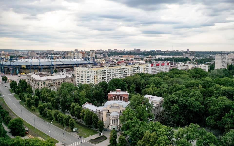 У Харкові реконструюють сквер біля БК «Металіст»
