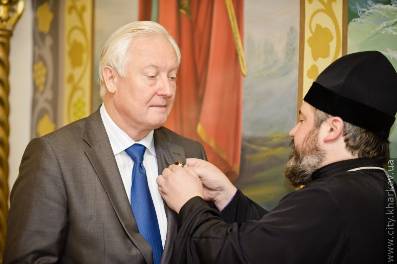 Олександр Кривцов і Світлана Бабицька нагороджені орденами Православної Церкви