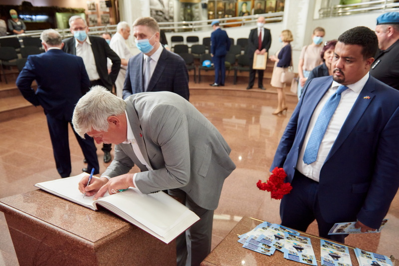 Представники дипломатичного клубу відвідали «Висоту маршала Конєва».