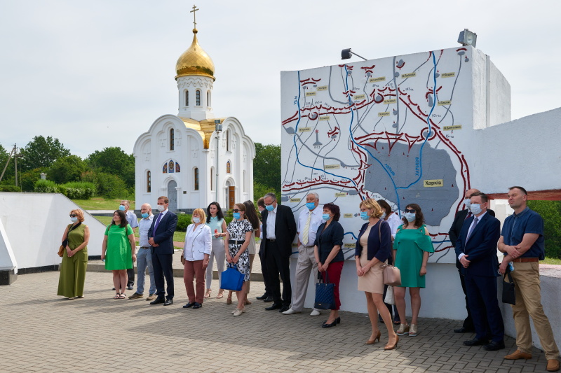 Представники дипломатичного клубу відвідали «Висоту маршала Конєва».
