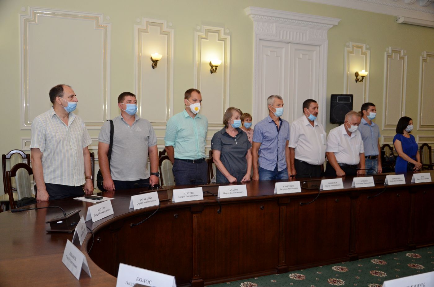 У міській раді вручили грамоти кращим будівельникам