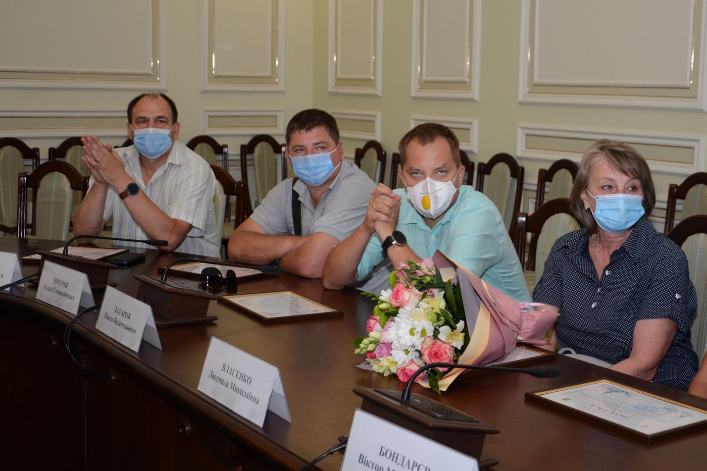 У міській раді вручили грамоти кращим будівельникам