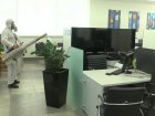 У Харкові продовжують дезінфікувати установи з масовим перебуванням людей