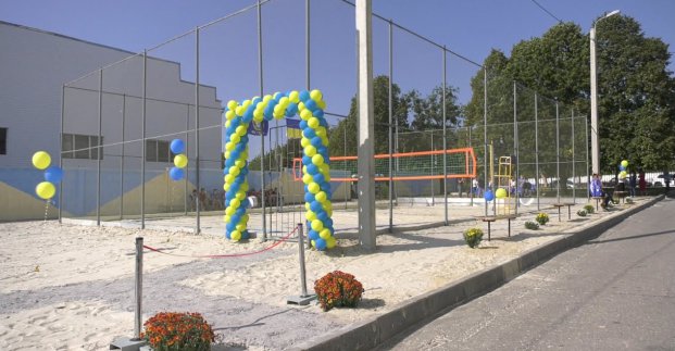 У спорткомплексі юридичного університету відкрили два нових спортивних майданчики