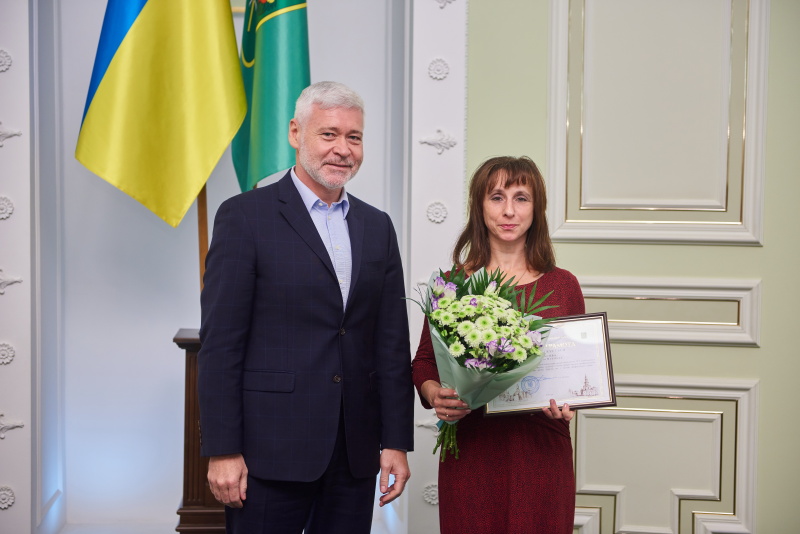 Ігор Терехов привітав учителів Холодногірського та Новобаварського районів із прийдешнім святом