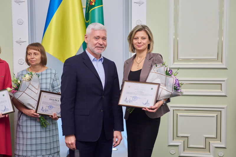 Ігор Терехов привітав учителів Холодногірського та Новобаварського районів із прийдешнім святом
