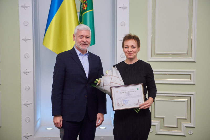 Ігор Терехов привітав учителів Холодногірського та Новобаварського районів із прийдешнім святом