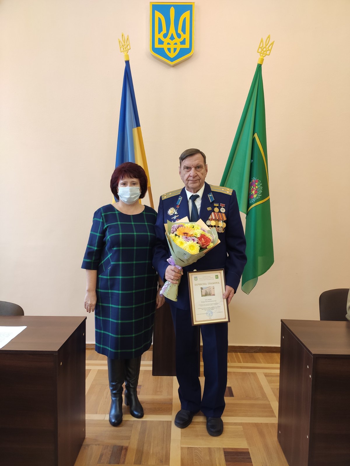 В Індустріальному районі пройшла естафета пам'яті