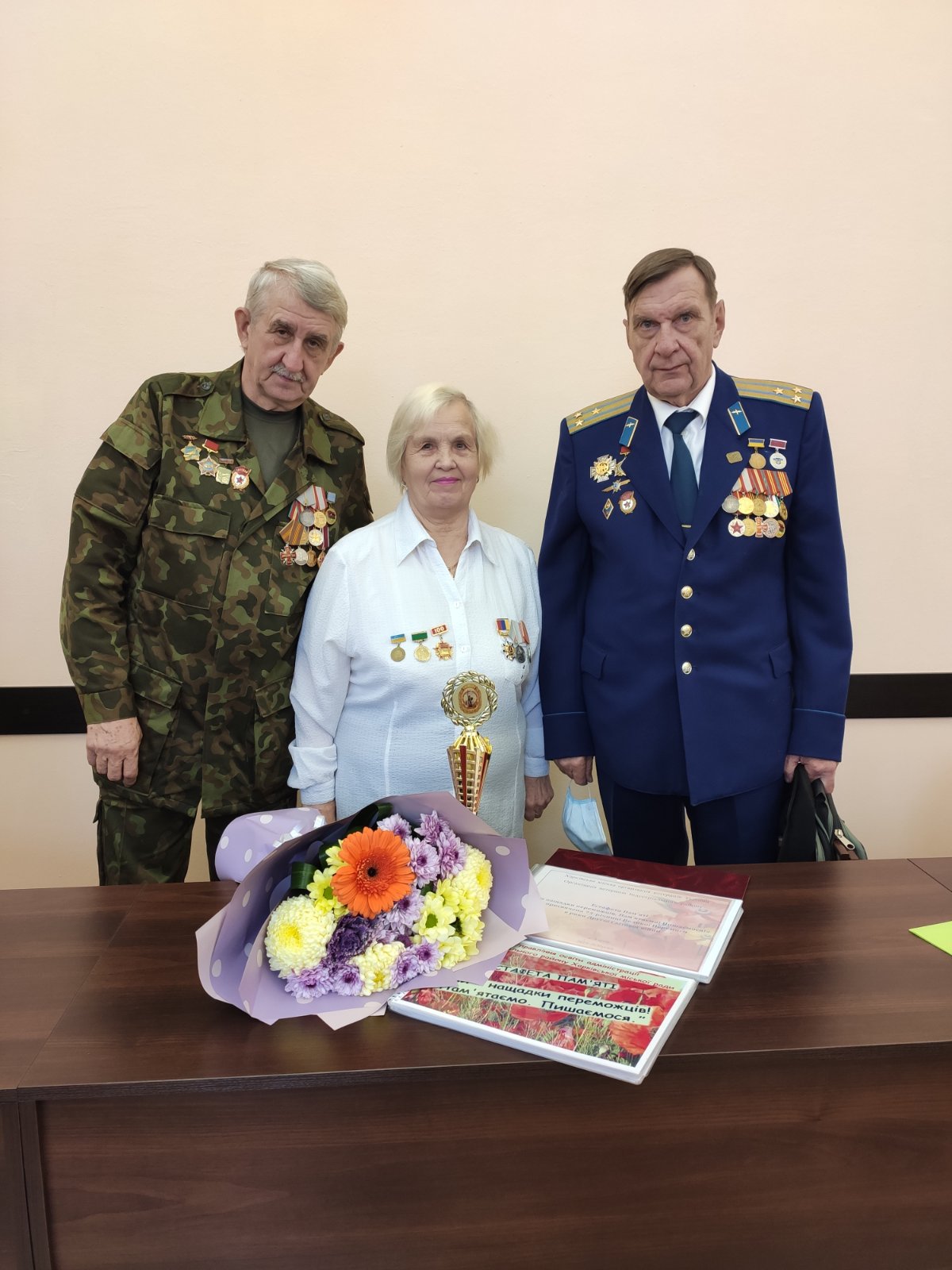 В Індустріальному районі пройшла естафета пам'яті