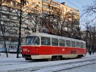 Снігопад не вплинув на роботу електротранспорту в Харкові
