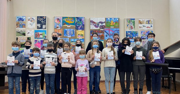 У Художньому музеї відкрилася виставка малюнків дітей з Харкова та Цинциннаті