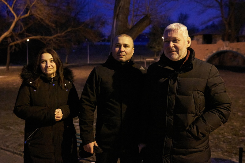 На Холодній горі реконструюють парк «Юність»