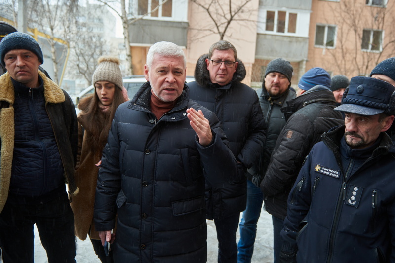 Ігор Терехов: Місто допоможе мешканцям, які постраждали від пожежі на проспекті Гагаріна