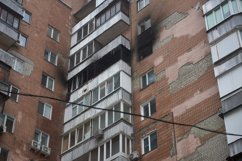 Ігор Терехов: Місто допоможе мешканцям, які постраждали від пожежі на проспекті Гагаріна