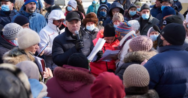 Ігор Терехов зустрівся з жителями Основ'янського району