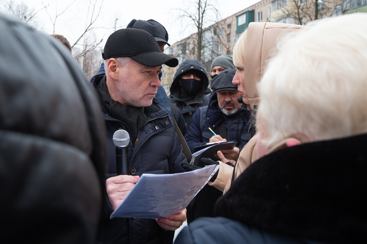 Ремонт доріг і новий дитячий садок: Ігор Терехов зустрівся з жителями Слобідського району