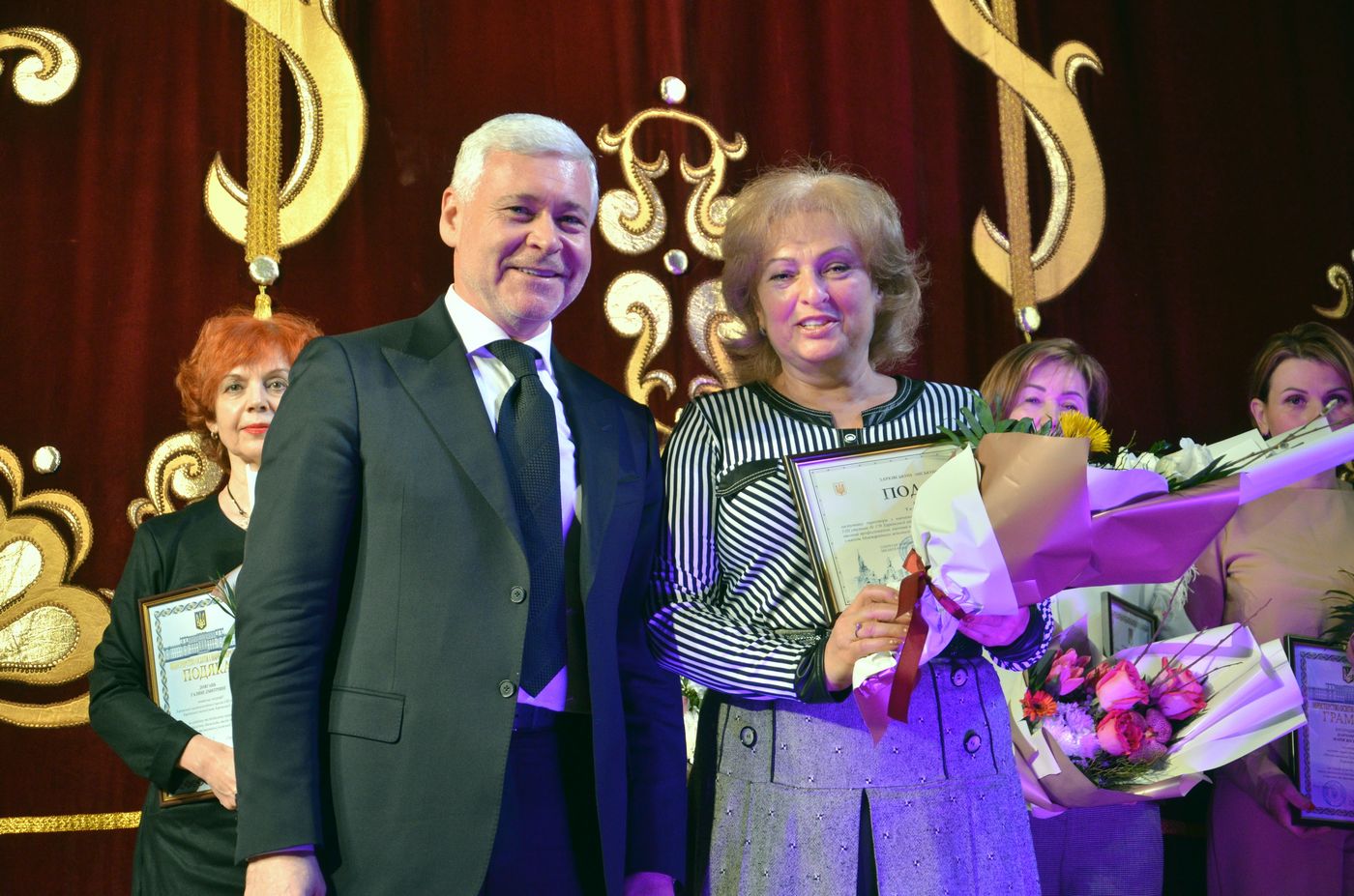 Ігор Терехов привітав учителів Київського району з 8 Березня