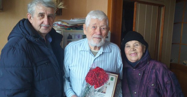 Ветеран Індустріального району відзначив 95-річчя