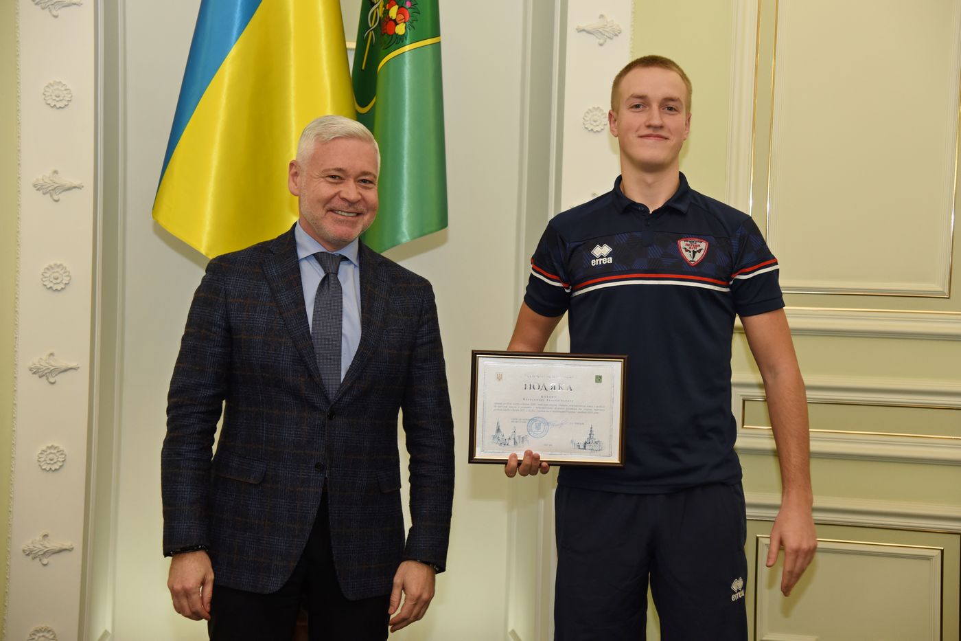 Харківським чемпіонам з регбілiг вручили грамоти міської ради
