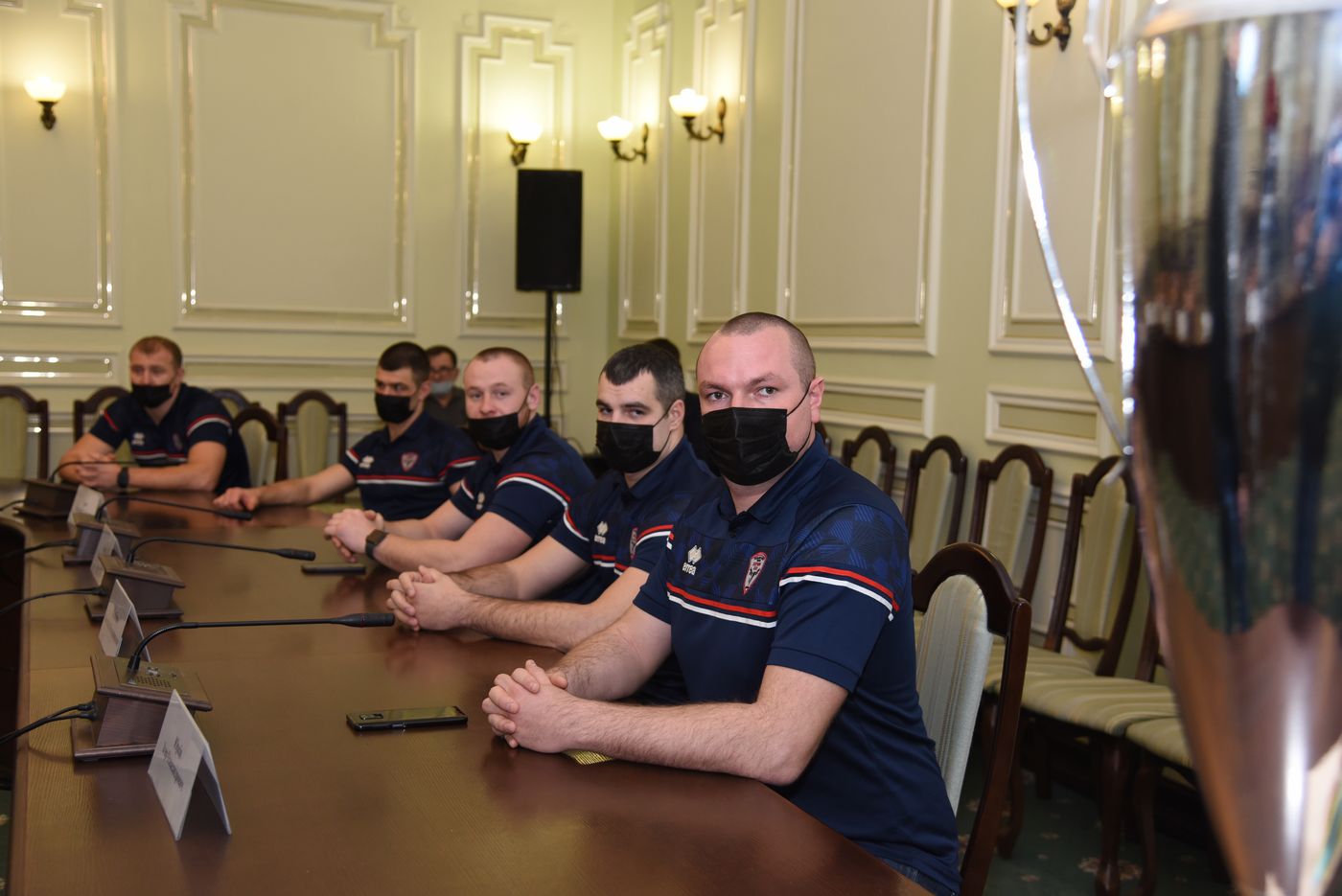 Харківським чемпіонам з регбілiг вручили грамоти міської ради