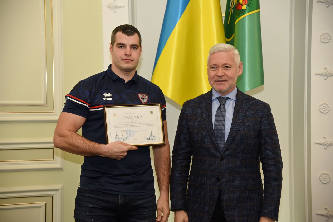 Харківським чемпіонам з регбілiг вручили грамоти міської ради