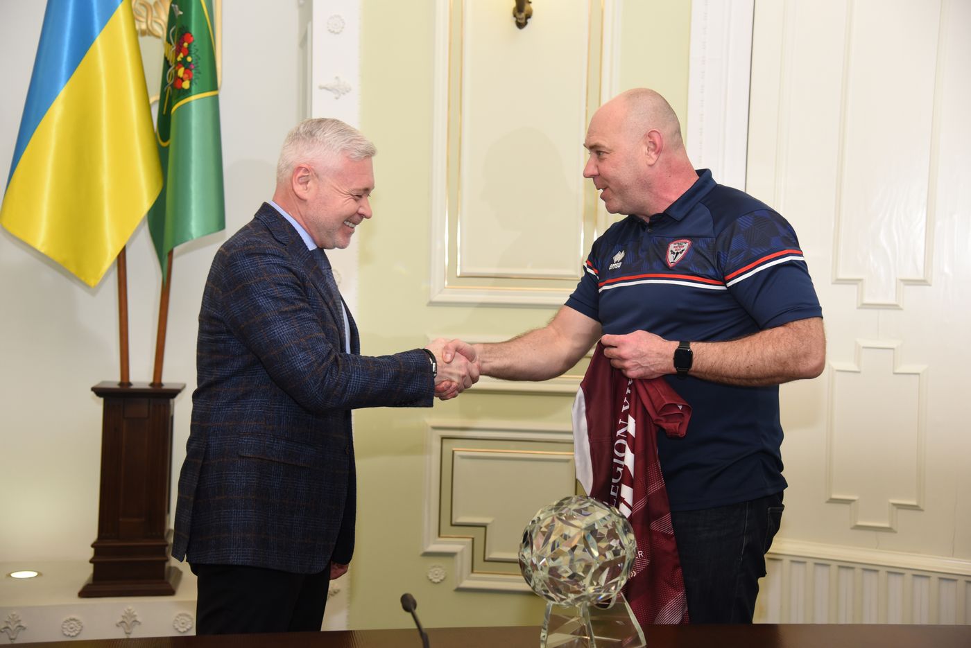Харківським чемпіонам з регбілiг вручили грамоти міської ради
