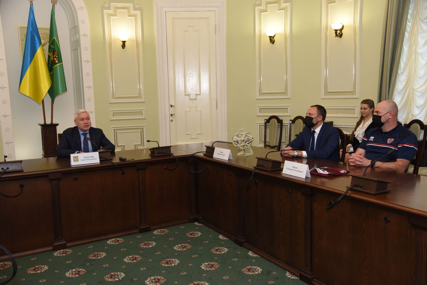 Харківським чемпіонам з регбілiг вручили грамоти міської ради