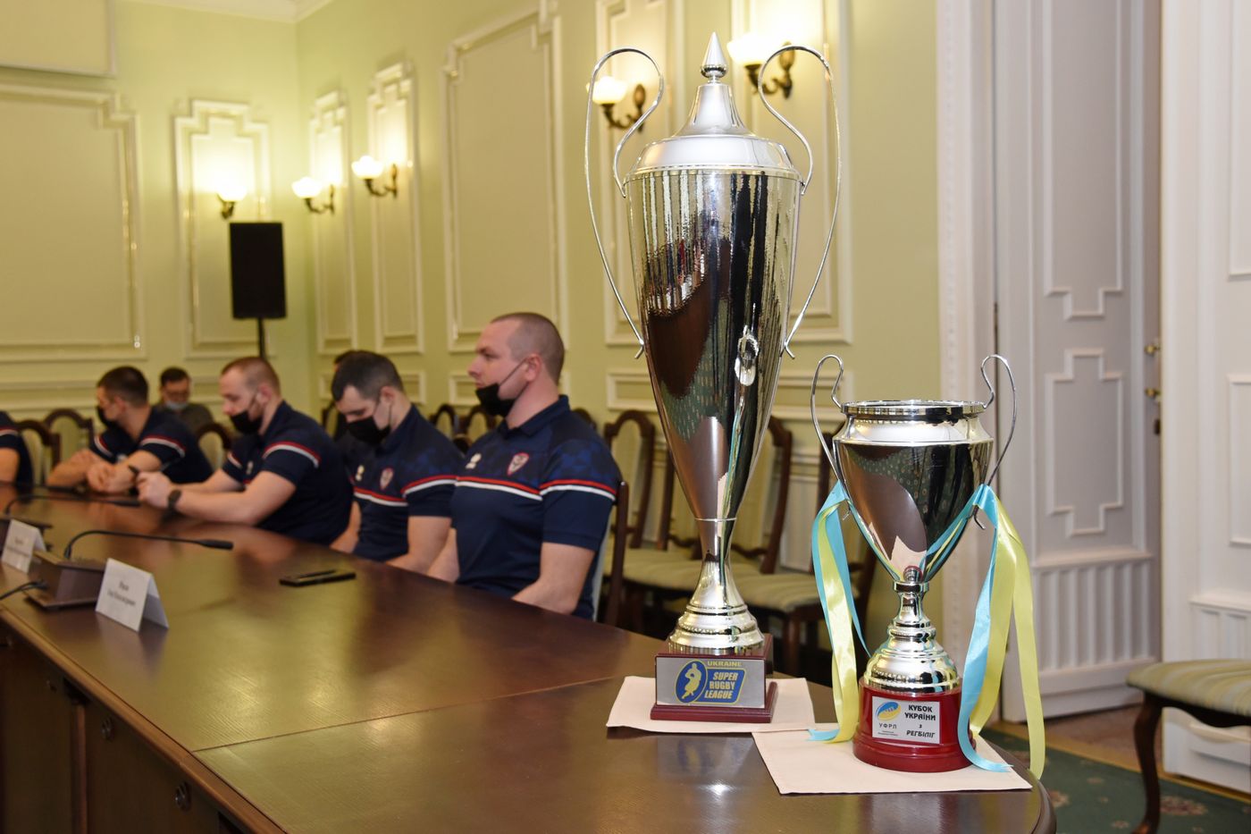Харківським чемпіонам з регбілiг вручили грамоти міської ради
