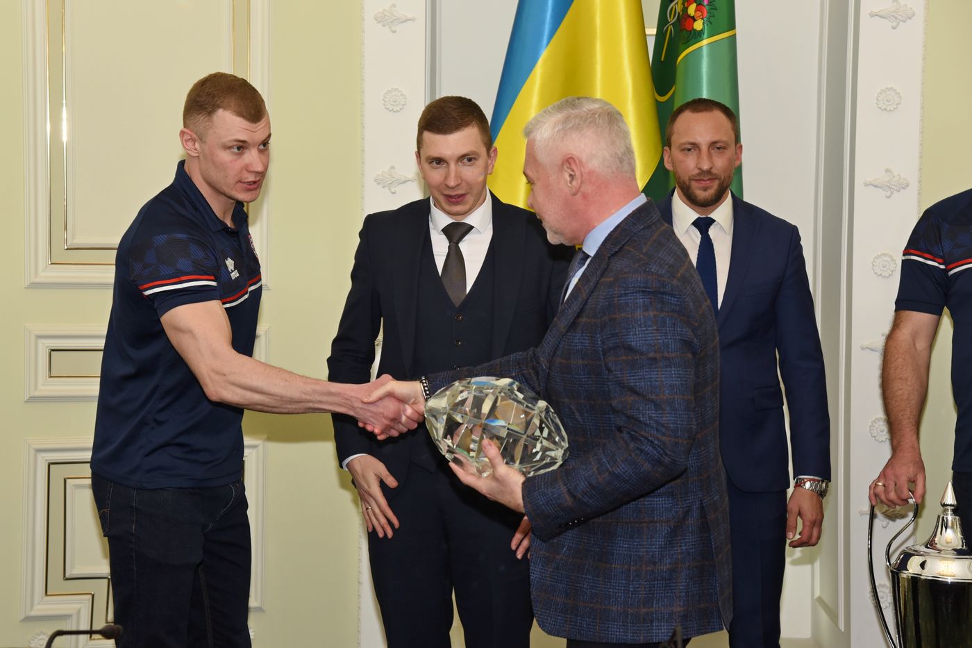 Харківським чемпіонам з регбілiг вручили грамоти міської ради