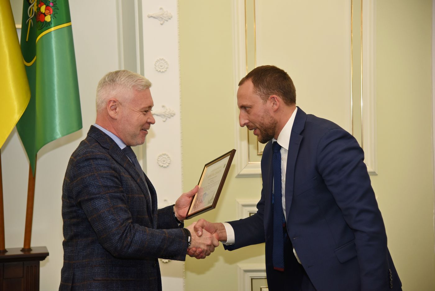 Харківським чемпіонам з регбілiг вручили грамоти міської ради
