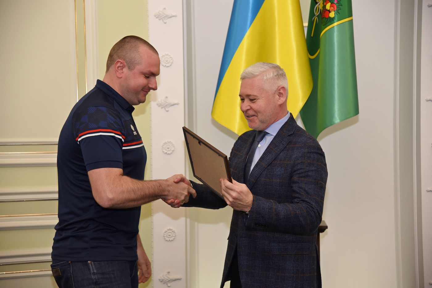 Харківським чемпіонам з регбілiг вручили грамоти міської ради