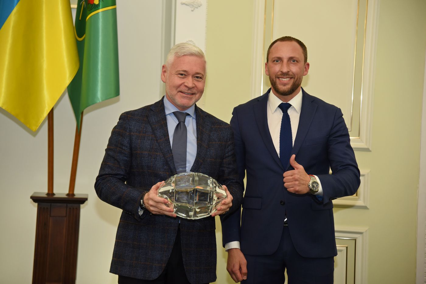 Харківським чемпіонам з регбілiг вручили грамоти міської ради