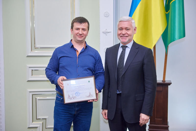 Працівникам ЖКГ вручили Почесні грамоти міської ради
