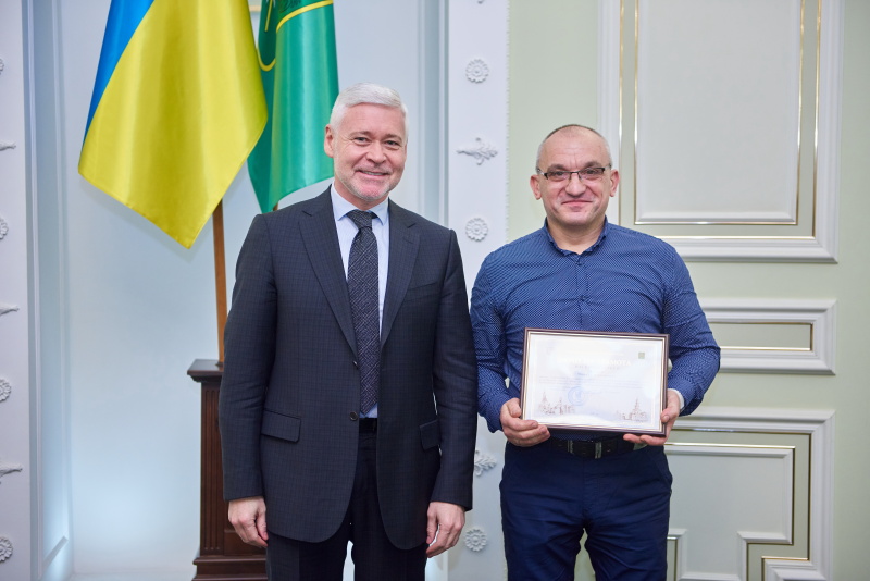 Працівникам ЖКГ вручили Почесні грамоти міської ради