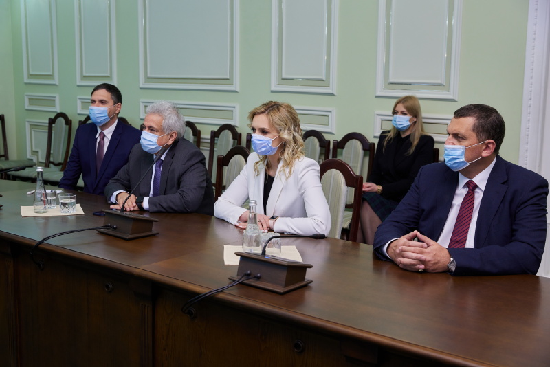 Олександр Новак зустрівся з послом Бразилії