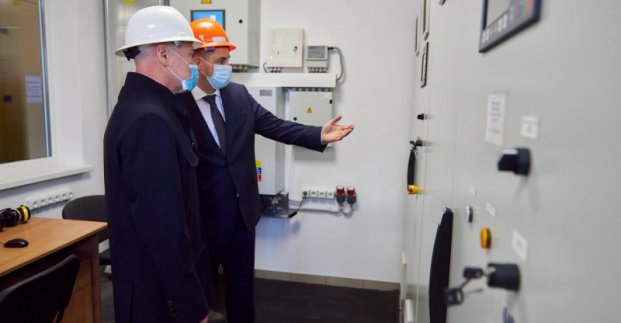 На Салтівській котельні відкрили першу в Харкові станцію для виробництва електроенергії