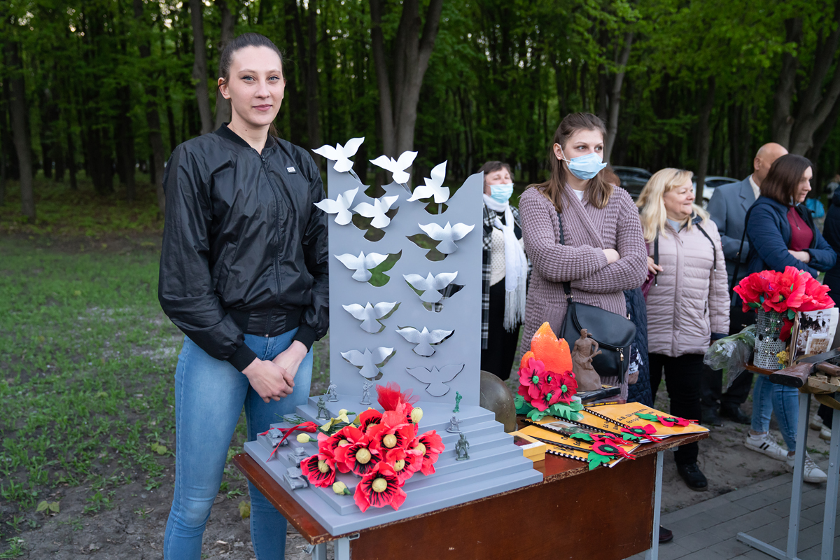У парку «Зелений гай» пройшов концерт, присвячений Дню перемоги