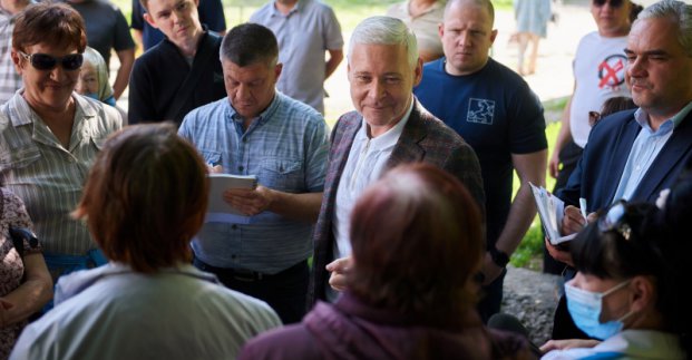 Ігор Терехов зустрівся з жителями Салтівки