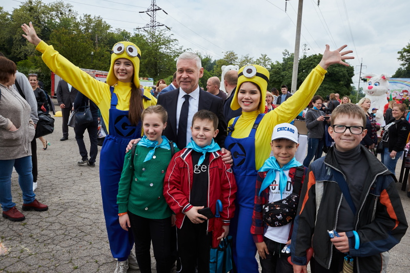 У парку Машинобудівників відбулося свято для дітей