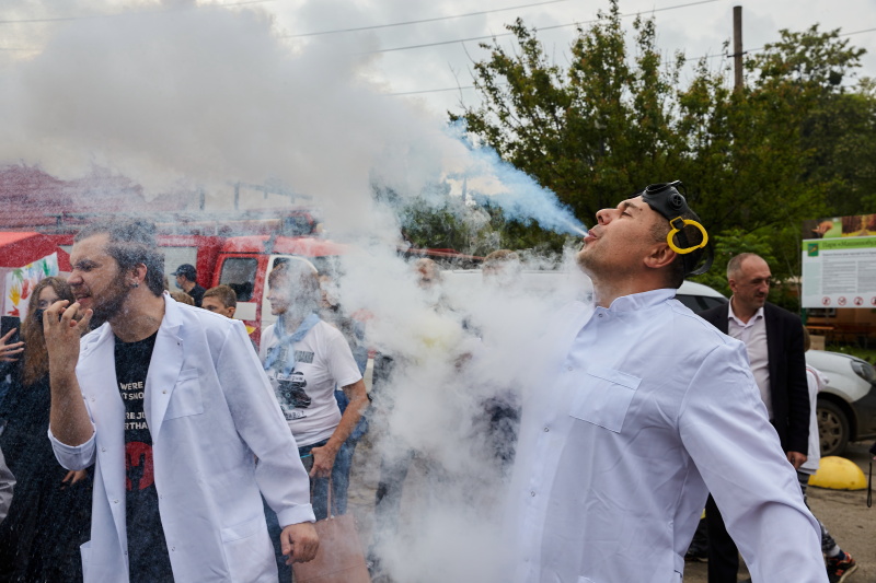 У парку Машинобудівників відбулося свято для дітей