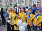 У Слобідському районі відкрили сучасний ігровий майданчик